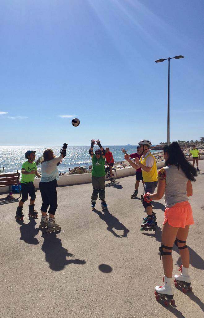 patinaje hibernis mare pilar de la horadada alicante mil palmeras