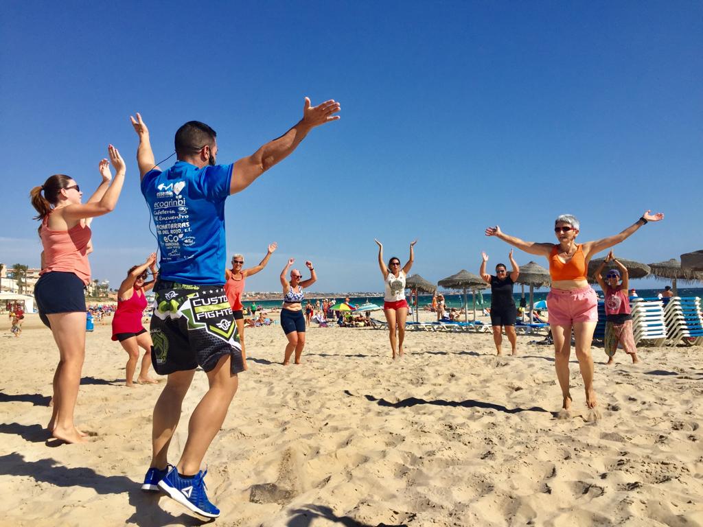 zumba hibernis mare pilar de la horadada alicante mil palmeras
