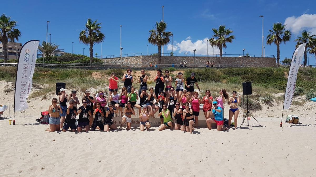 aerobox ckb hibernis mare mil palmeras pilar de la horadada playa de invierno