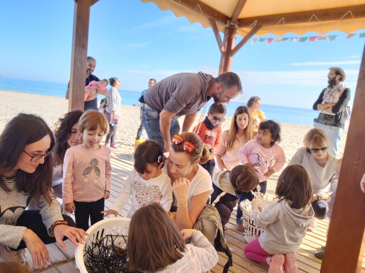 baby beach hibernis mare mil palmeras pilar de la horadada playa de invierno