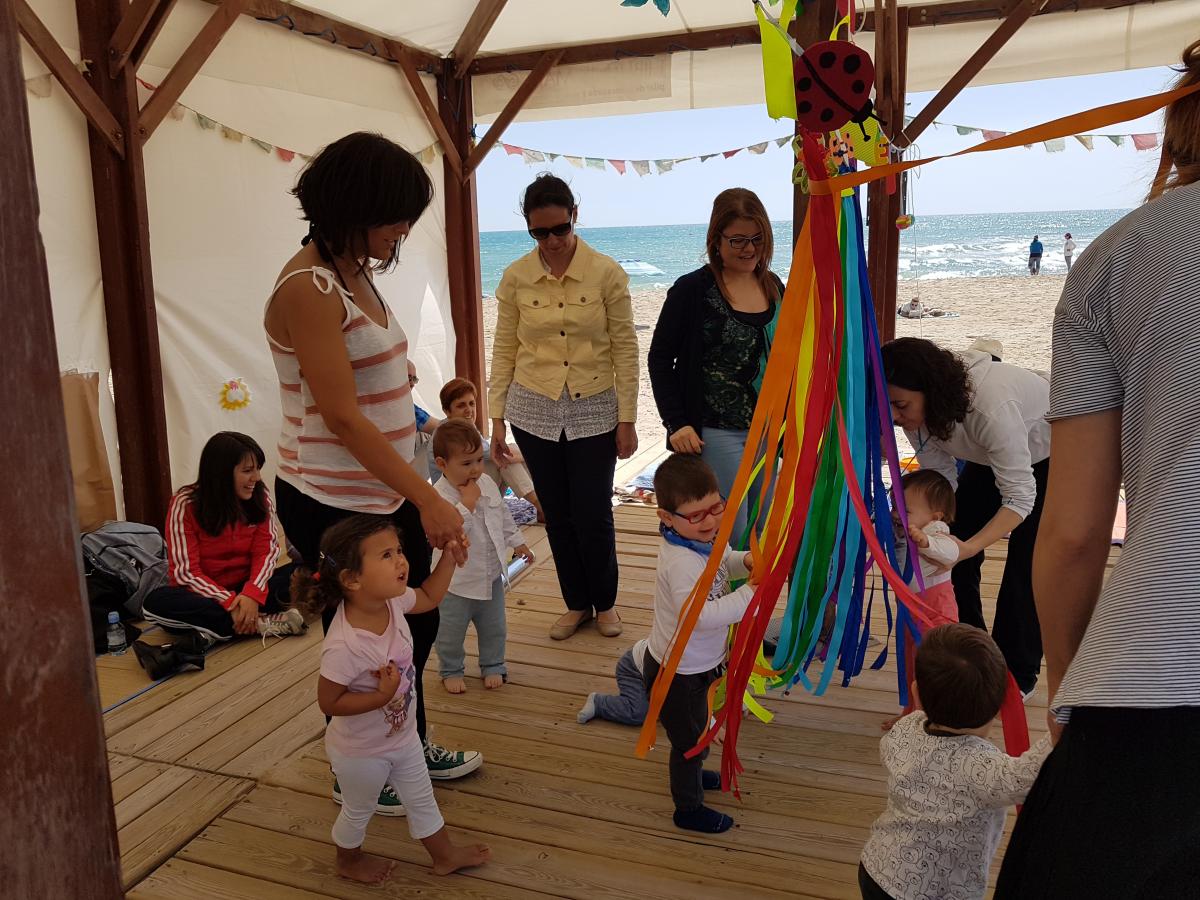 hibernis mare playa invierno pilar de la horadada mil palmeras baby beach