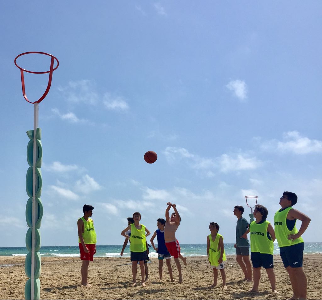 basket beach hibernis mare mil palmeras pilar de la horadada