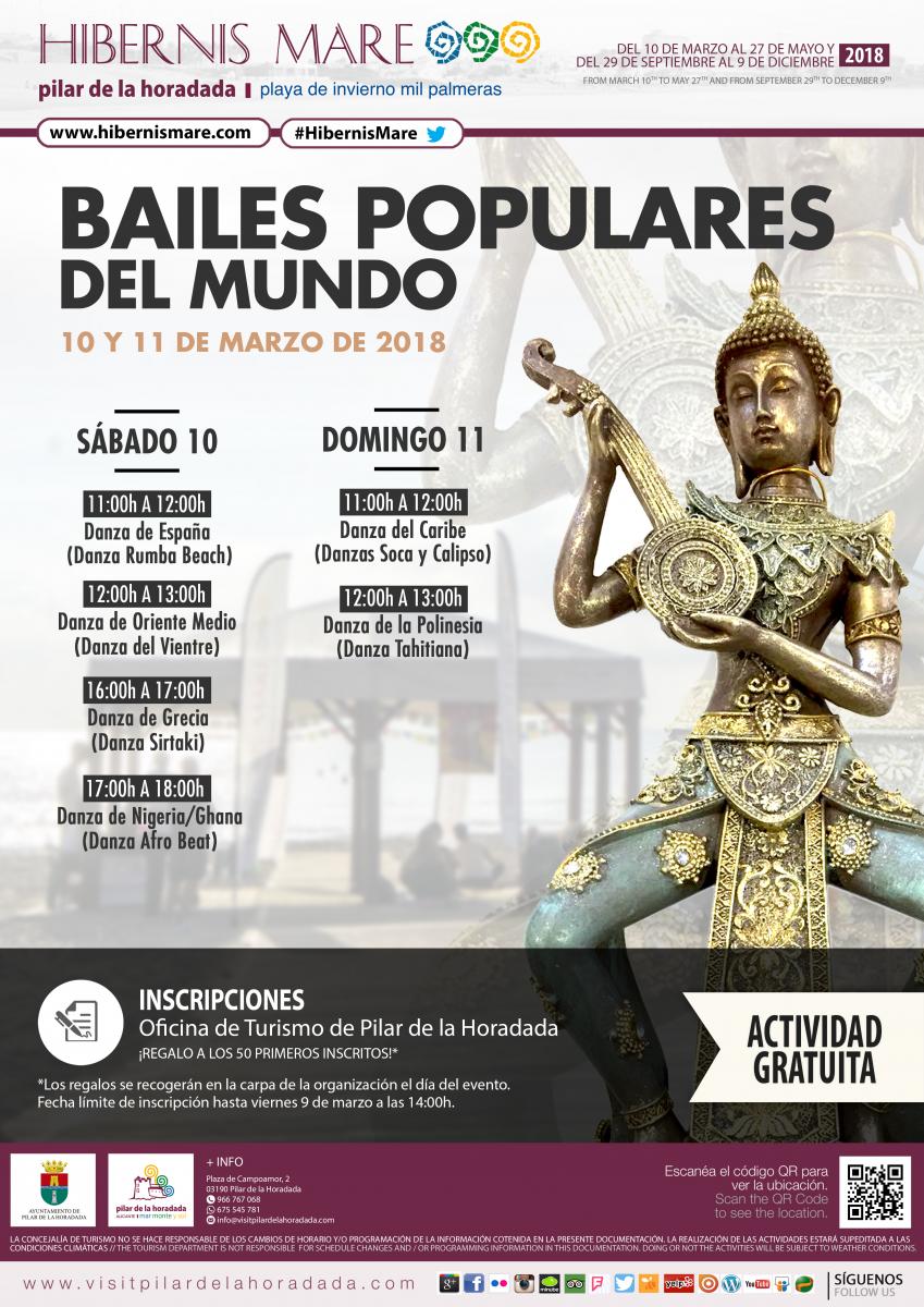 Bailes populares del mundo hibernis mare pilar de la horadada mil palmeras