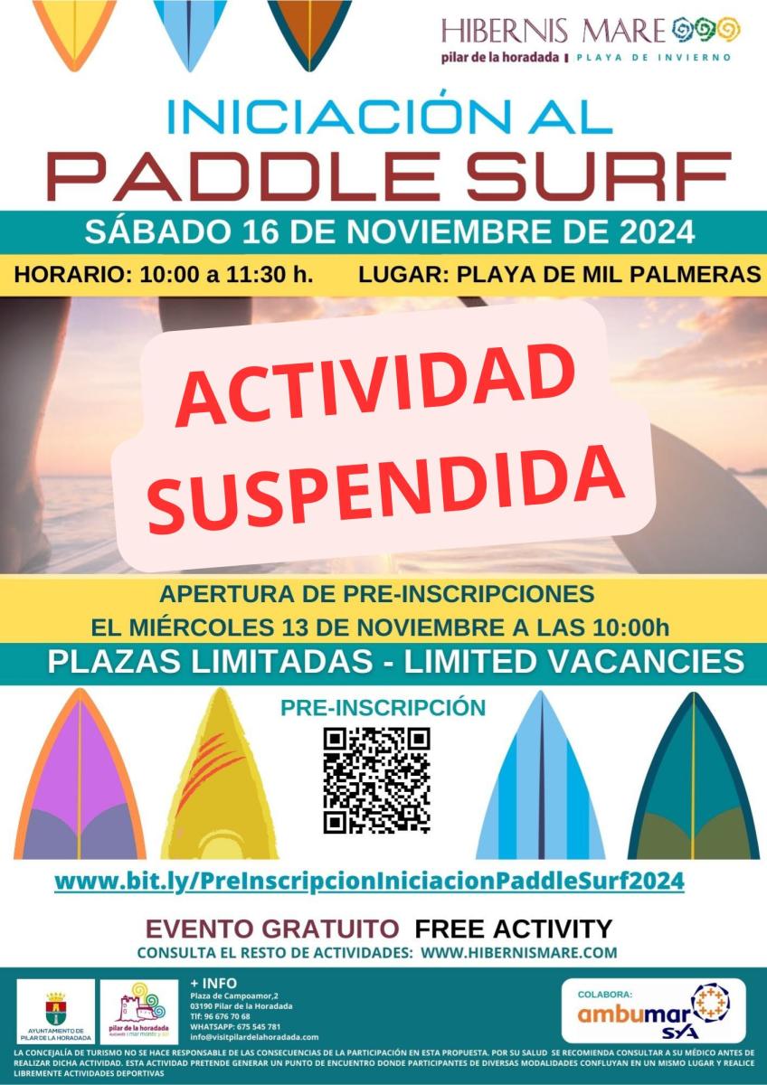 cancelado Paddle surf