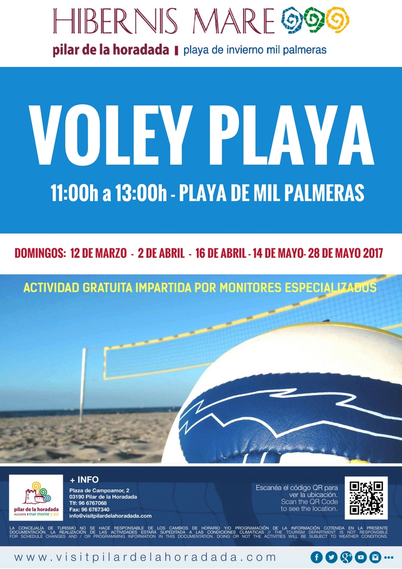 Voley Playa Hibernis Mare Mil Palmeras Pilar de la Horadada