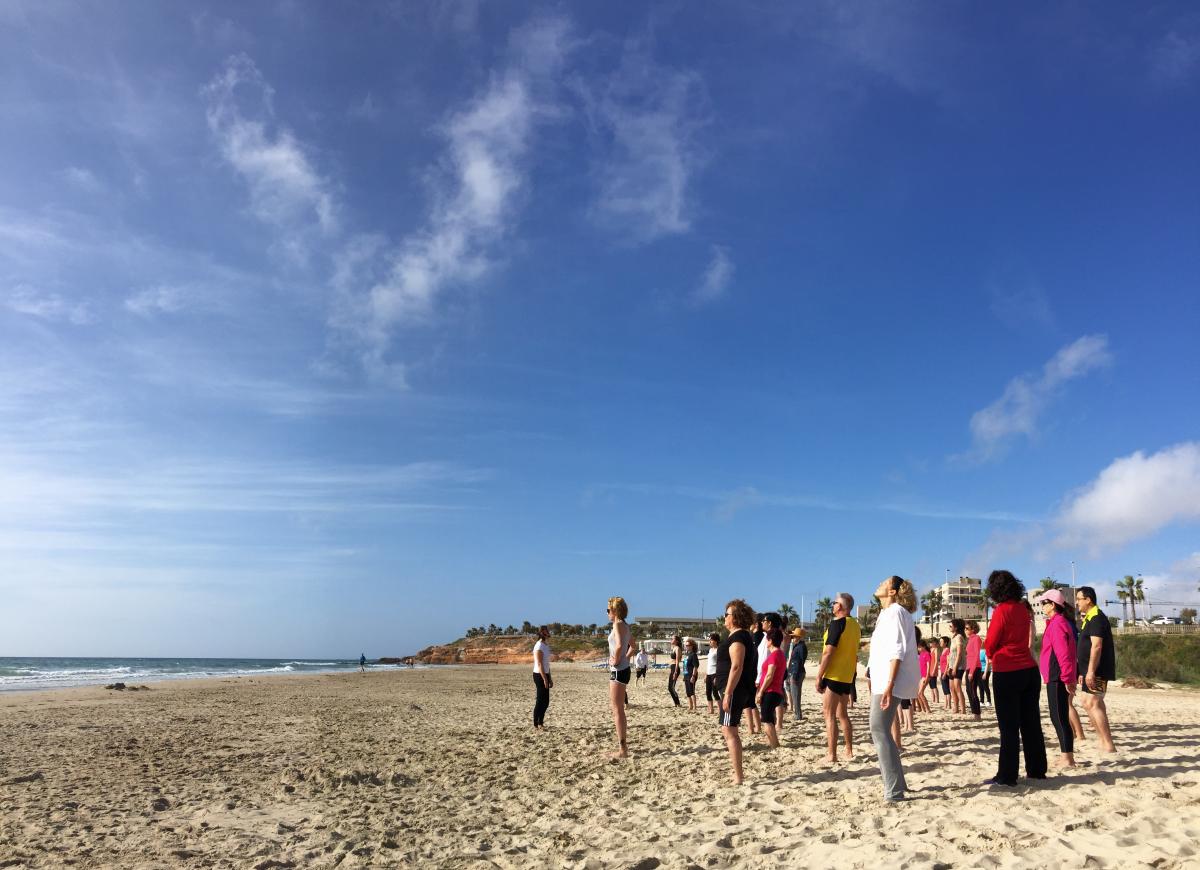 chi kung hibernis mare mil palmeras pilar de la horadada playa de invierno