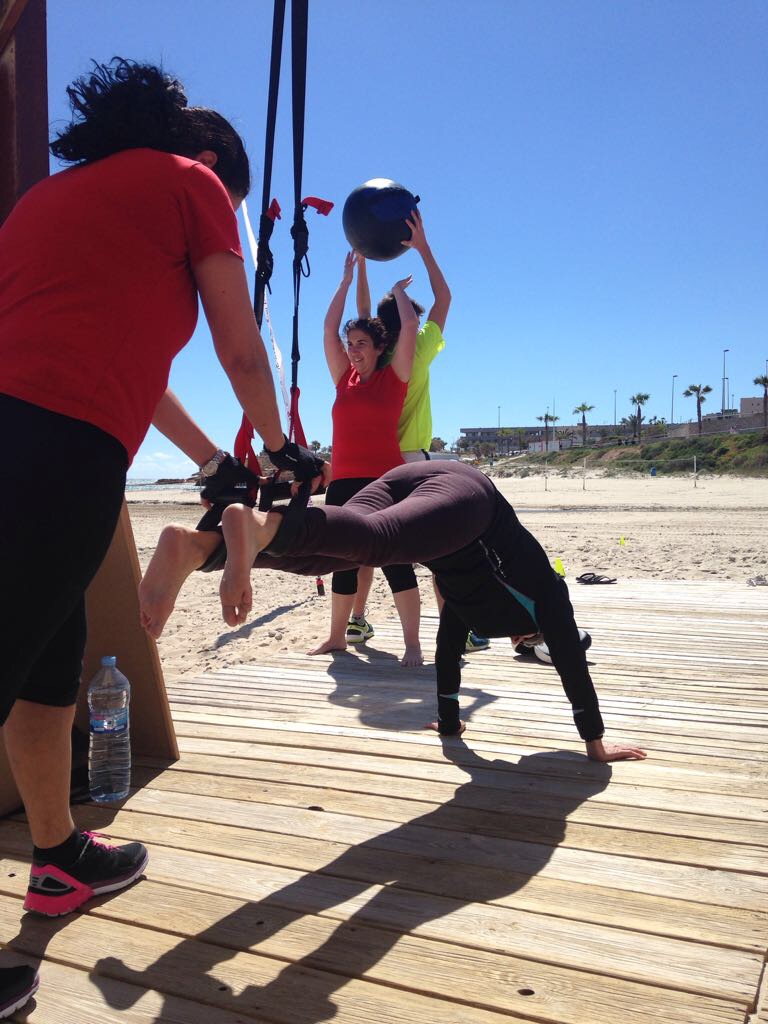 hibernis mare playa invierno pilar de la horadada mil palmeras CROSSFIT