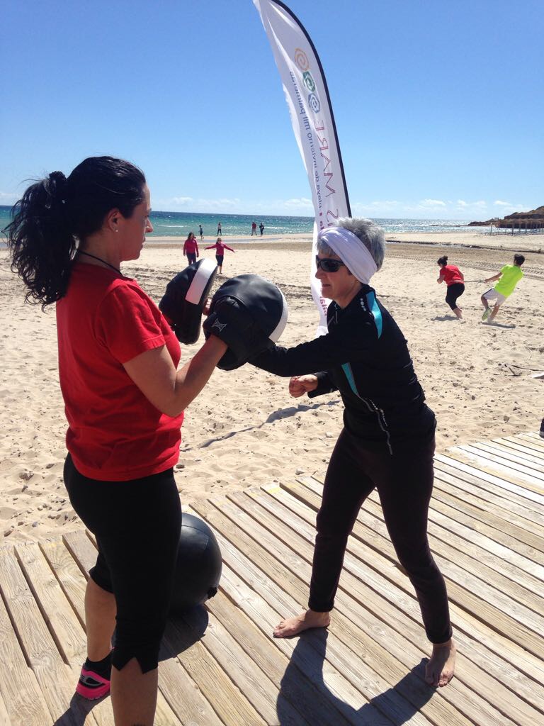 hibernis mare playa invierno pilar de la horadada mil palmeras CROSSFIT