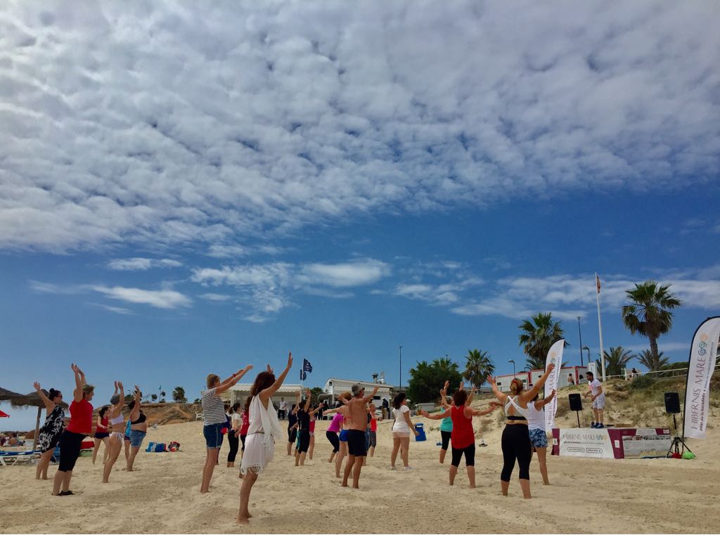 zumba hibernis mare pilar de la horadada alicante mil palmeras