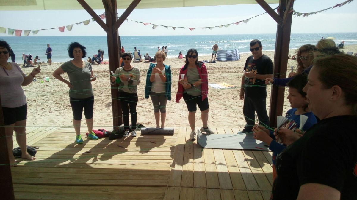 hibernis mare playa invierno pilar de la horadada mil palmeras explor-arte