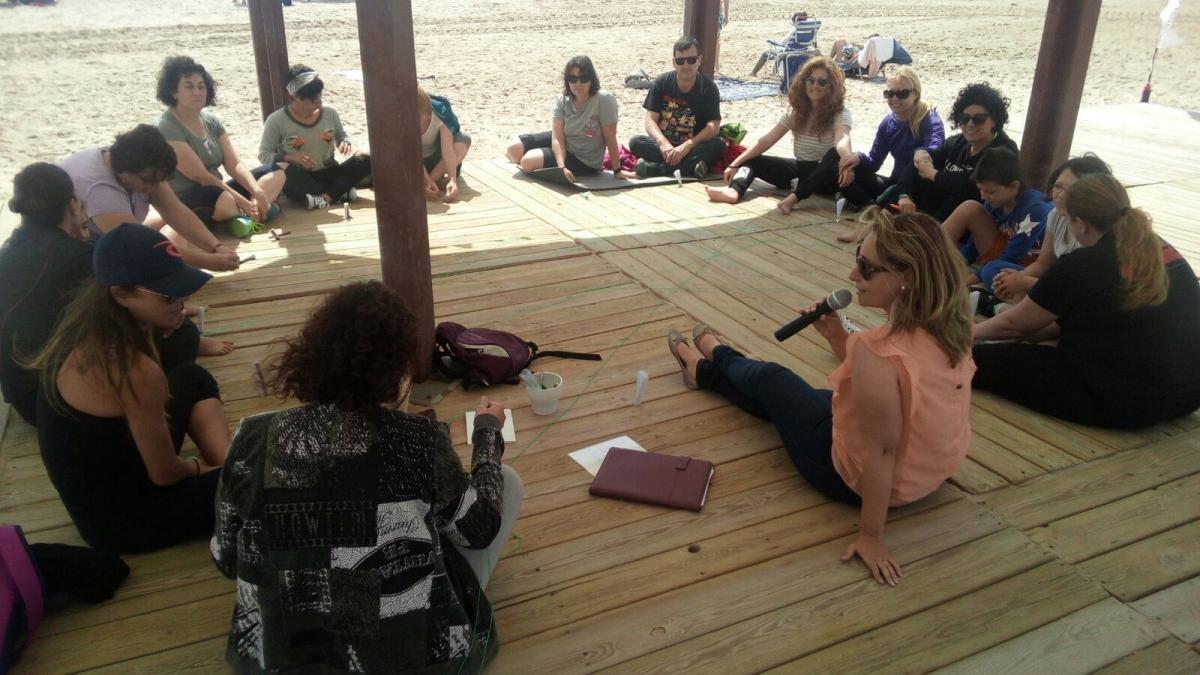 hibernis mare playa invierno pilar de la horadada mil palmeras explor-arte