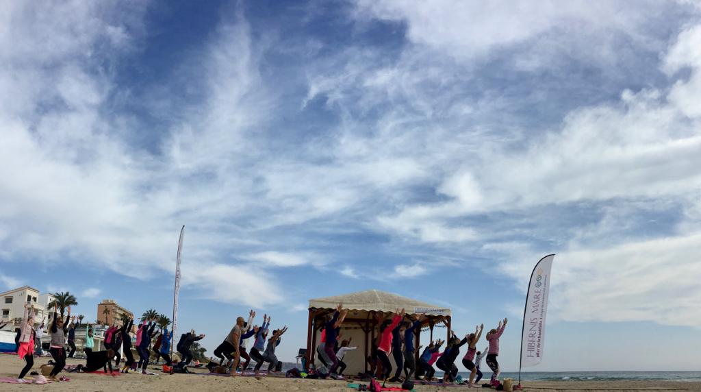 hatha yoga hibernis mare mil palmeras pilar de la horadada
