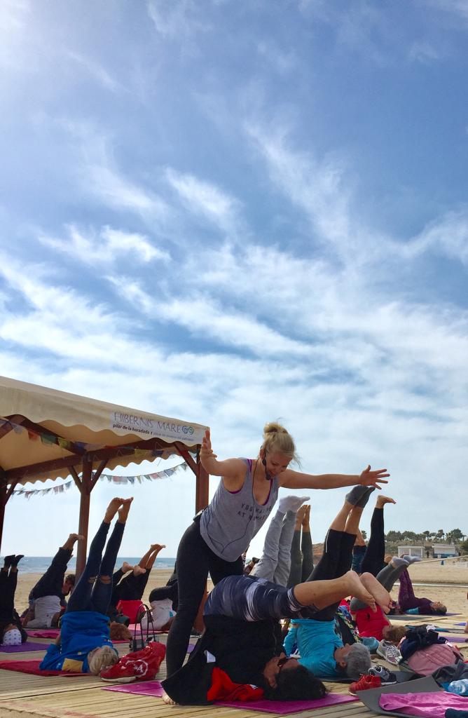 hatha yoga hibernis mare mil palmeras pilar de la horadada