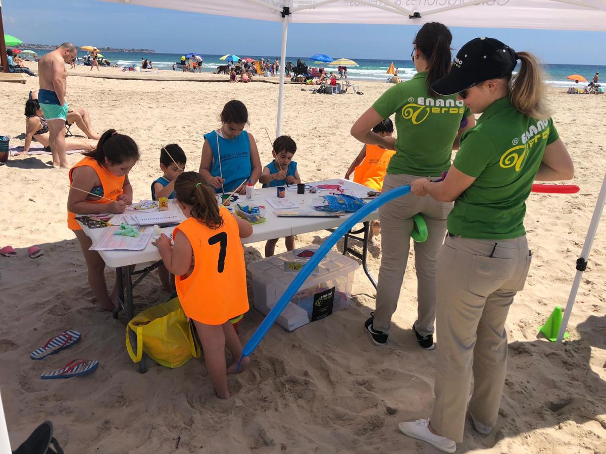 infantil hibernis mare mil palmeras pilar de la horadada playa de invierno