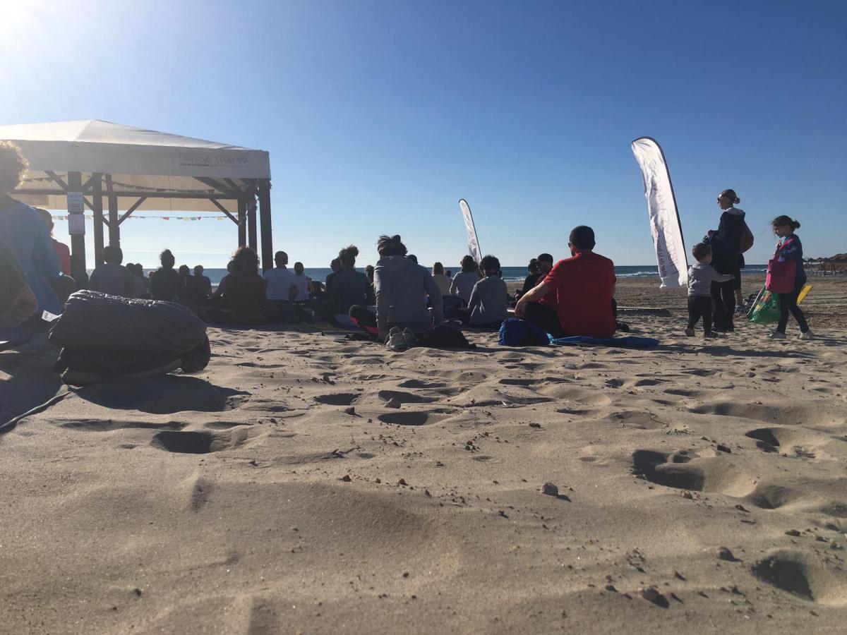 hibernis mare playa invierno pilar de la horadada mil palmeras