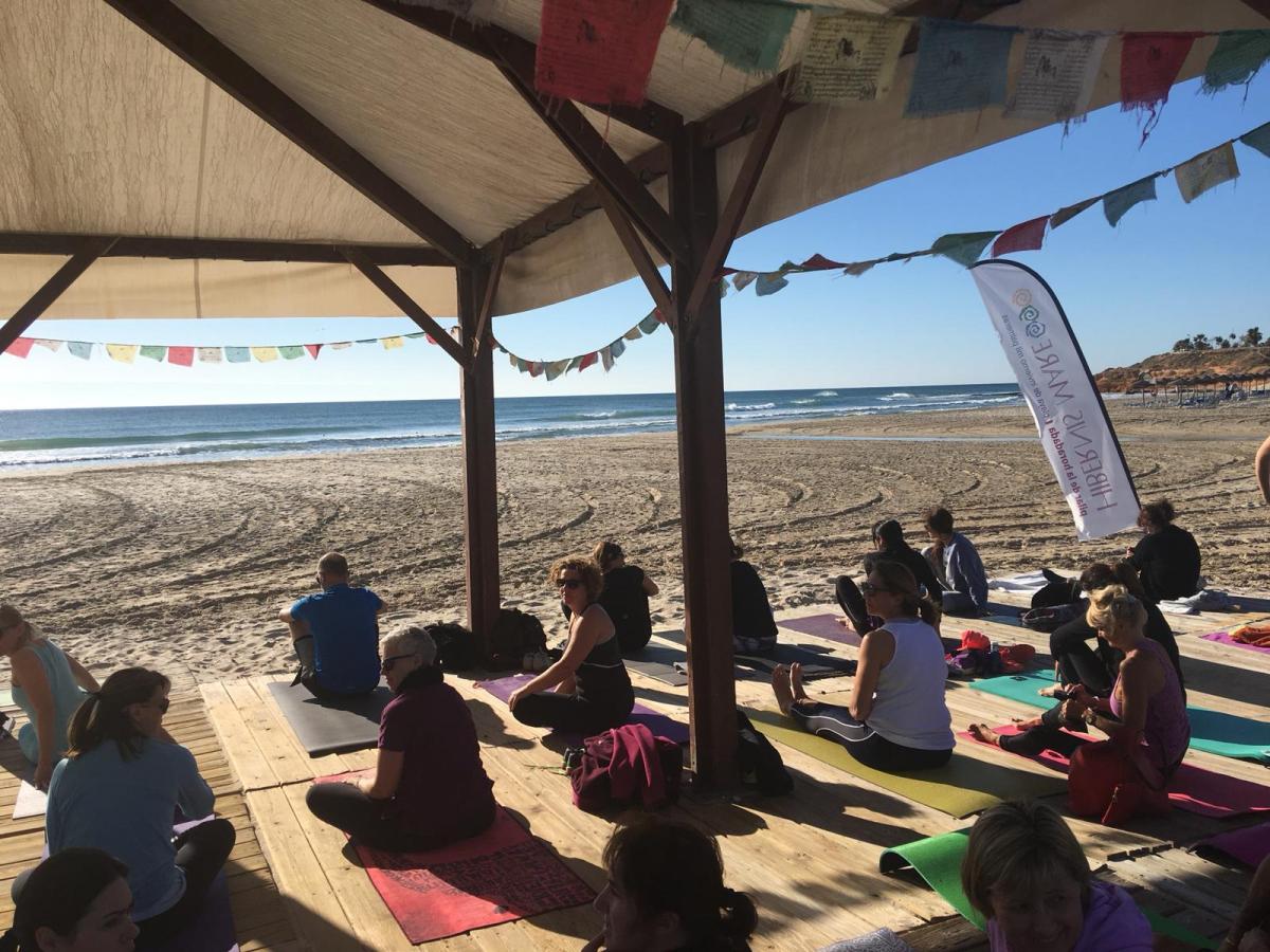 hibernis mare playa invierno pilar de la horadada mil palmeras