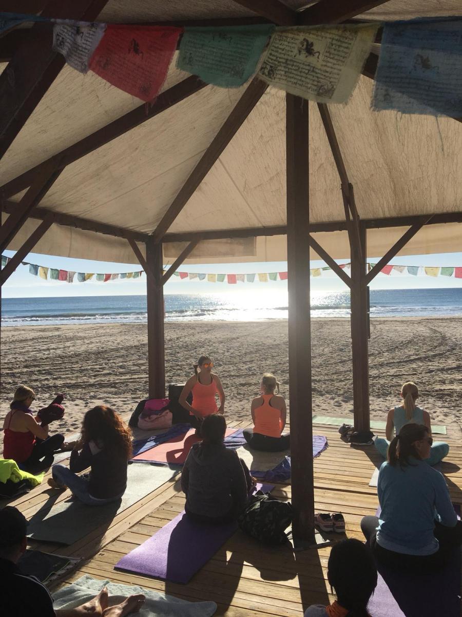 hibernis mare playa invierno pilar de la horadada mil palmeras