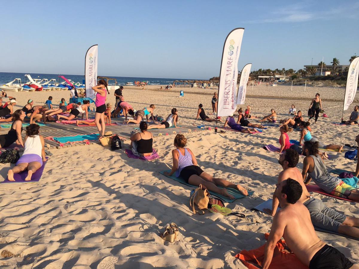 108 saludos al sol hibernis mare mil palmeras pilar de la horadada