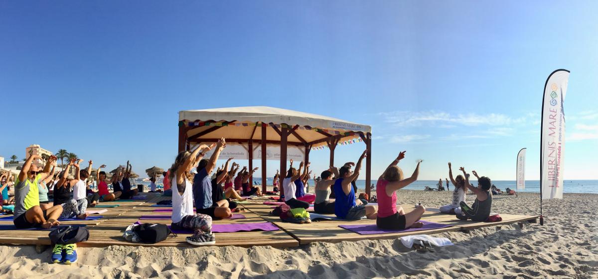 kundalini yoga hibernis mare mil palmeras pilar de la horadada playa de invierno
