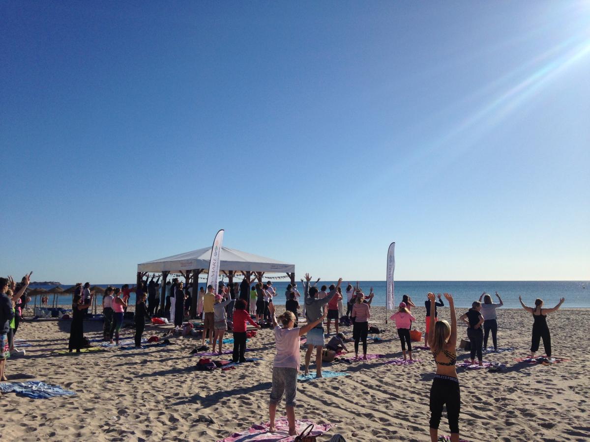 hibernis mare playa invierno pilar de la horadada mil palmeras kundalini