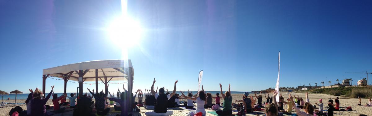 hibernis mare playa invierno pilar de la horadada mil palmeras kundalini