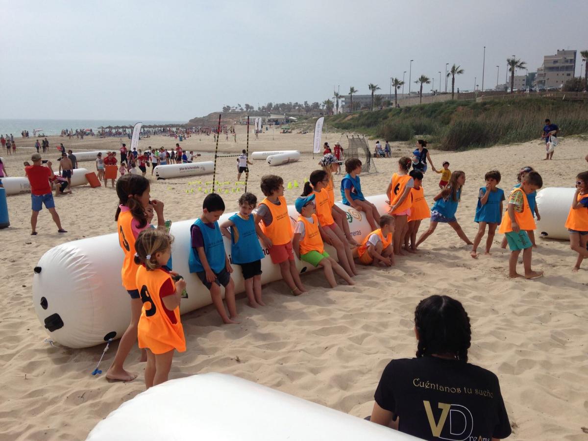 hibernis mare playa invierno pilar de la horadada mil palmeras ludoteca