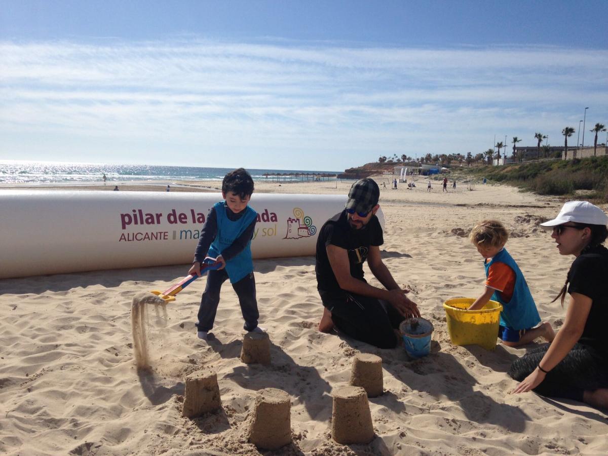 hibernis mare playa invierno pilar de la horadada mil palmeras ludoteca