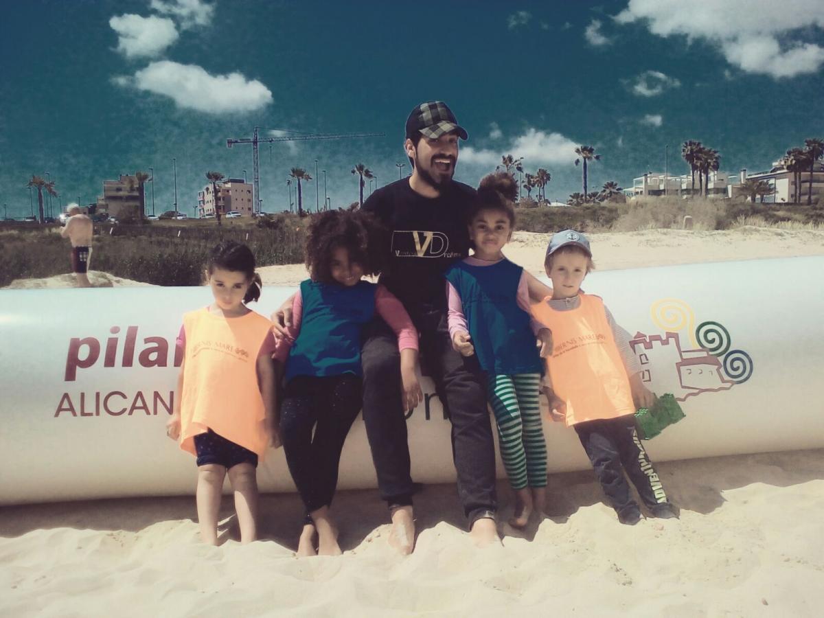 hibernis mare playa invierno pilar de la horadada mil palmeras ludoteca