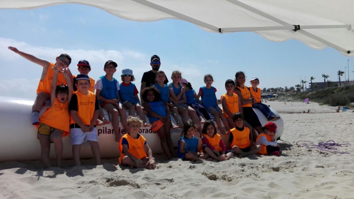 hibernis mare playa invierno pilar de la horadada mil palmeras ludoteca