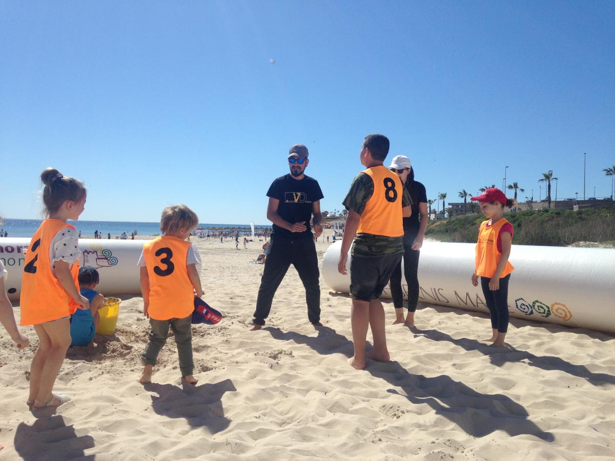 hibernis mare playa invierno pilar de la horadada mil palmeras ludoteca