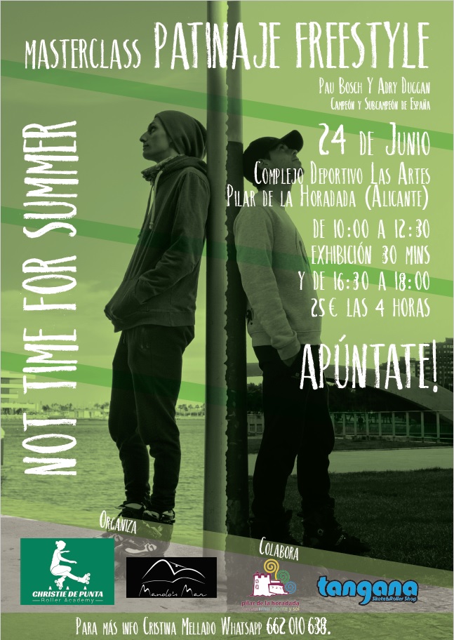 master class patinaje hibernis mare mil palmeras