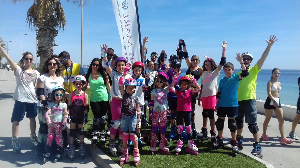 patinaje hibernis mare pilar de la horadada alicante mil palmeras