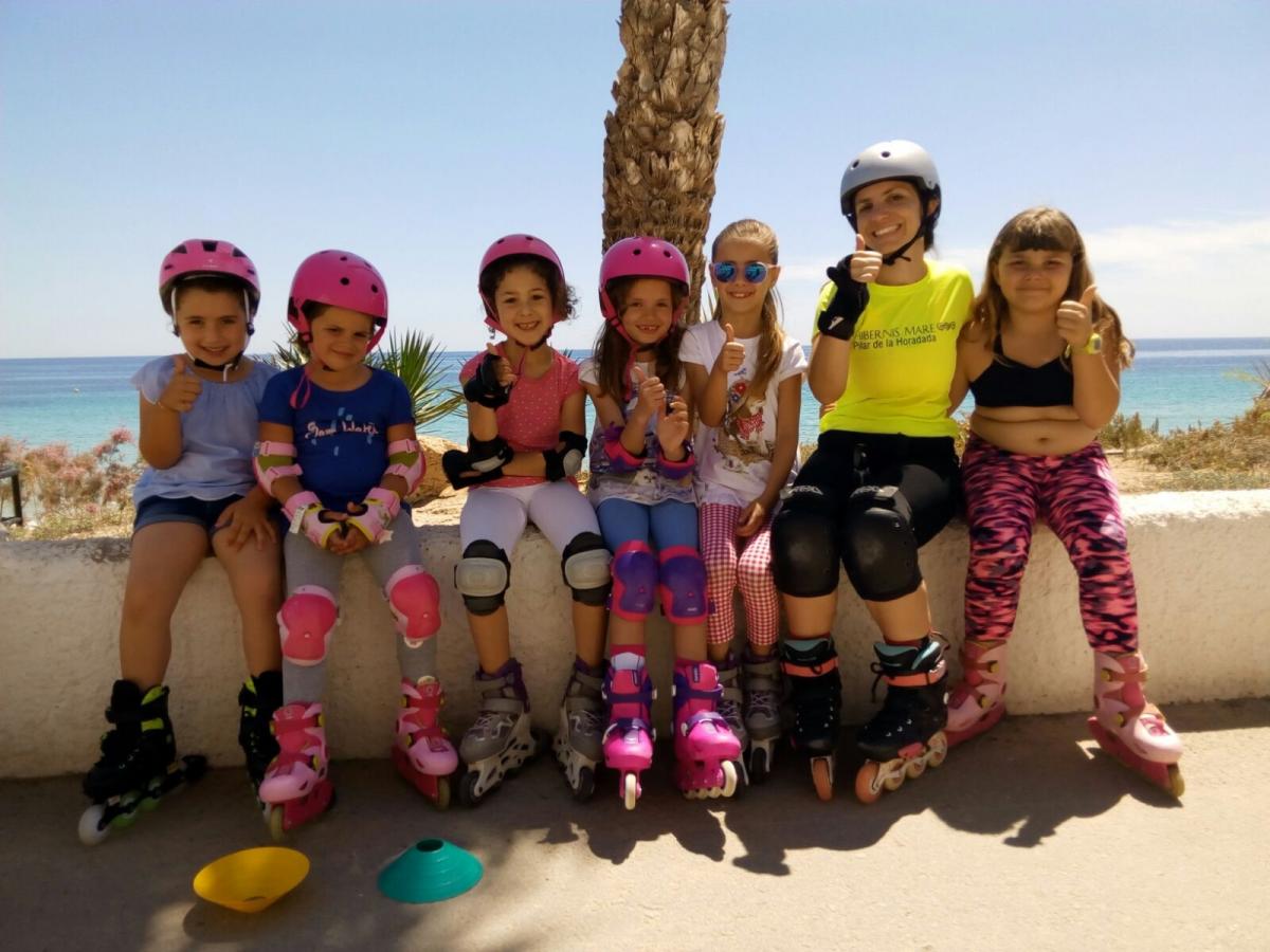 patinaje hibernis mare pilar de la horadada alicante mil palmeras