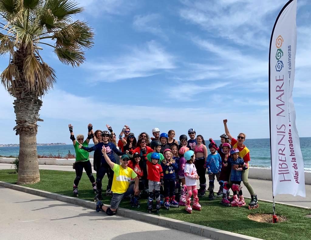 patinaje hibernis mare pilar de la horadada alicante mil palmeras