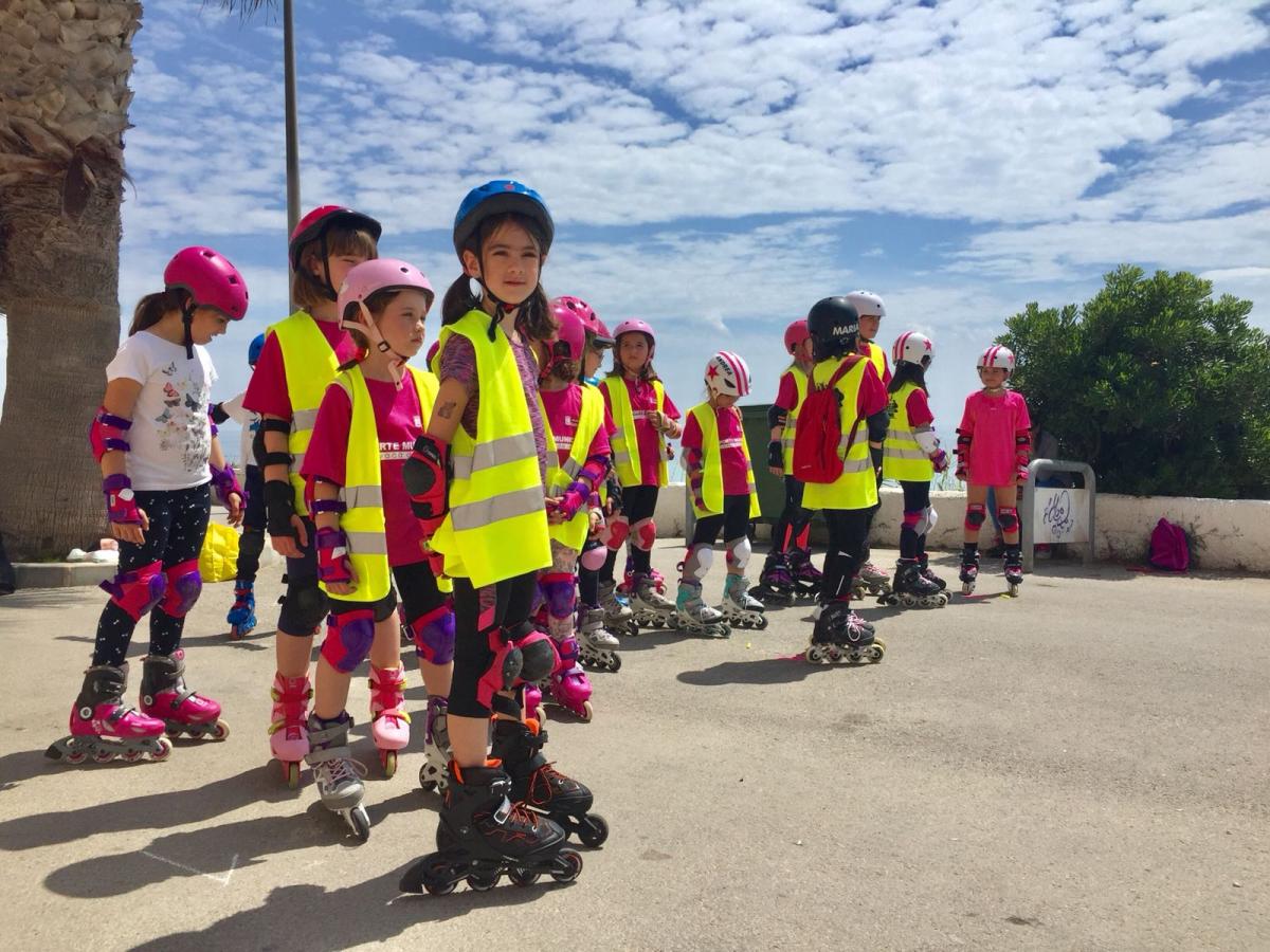 patinaje hibernis mare pilar de la horadada alicante mil palmeras