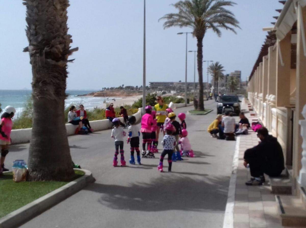 patinaje hibernis mare pilar de la horadada alicante mil palmeras