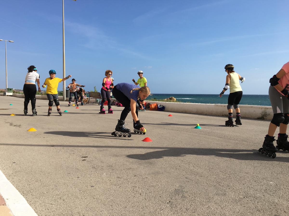 patinaje hibernis mare pilar de la horadada alicante mil palmeras
