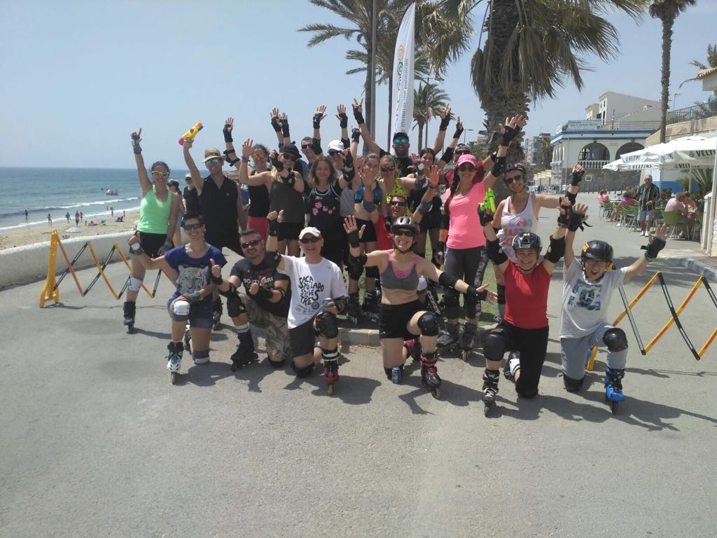 patinaje hibernis mare pilar de la horadada alicante mil palmeras