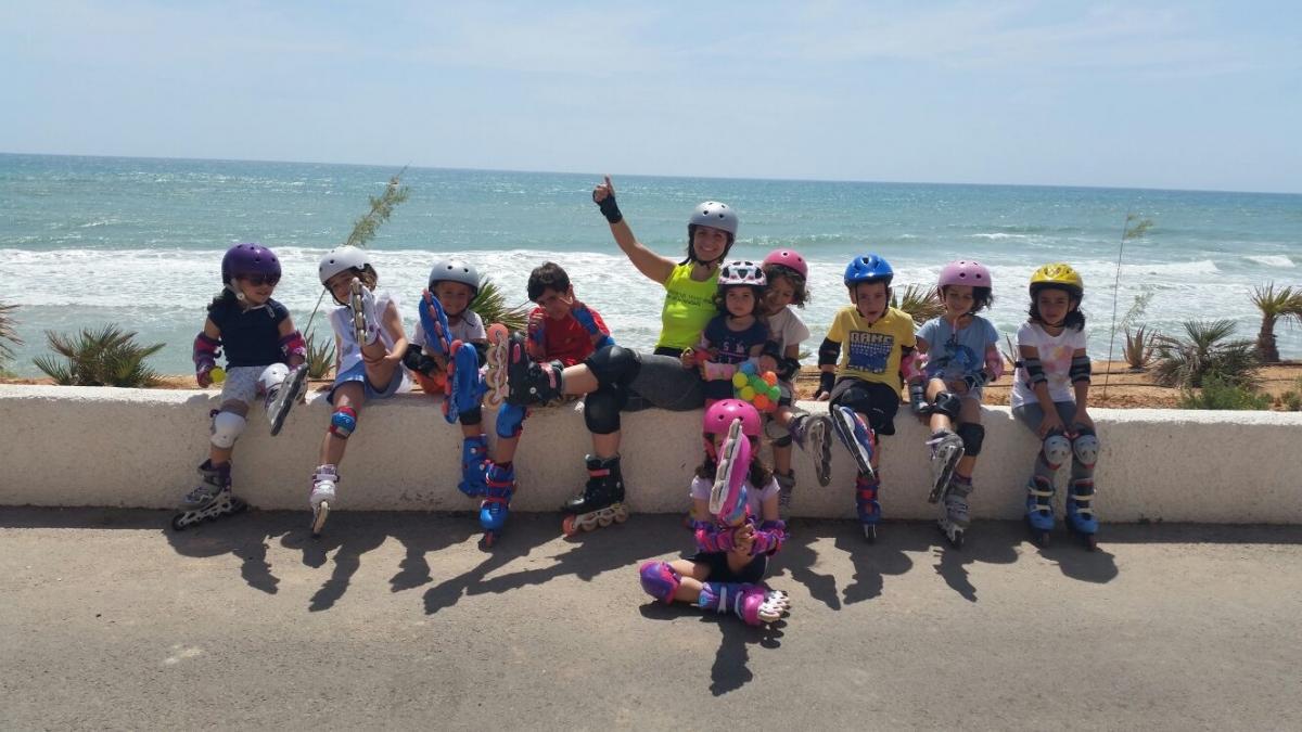 patinaje hibernis mare pilar de la horadada alicante mil palmeras