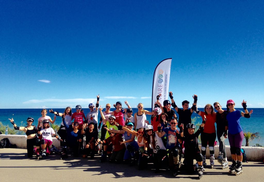 patinaje hibernis mare pilar de la horadada alicante mil palmeras