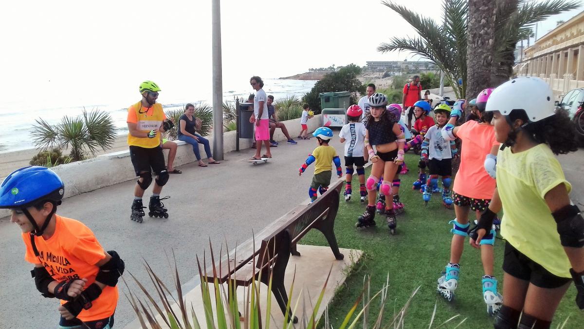 patinaje hibernis mare pilar de la horadada alicante mil palmeras