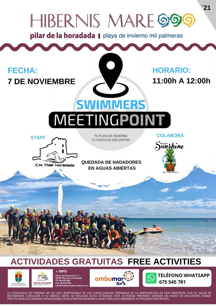 Quedada swimmers meeting point