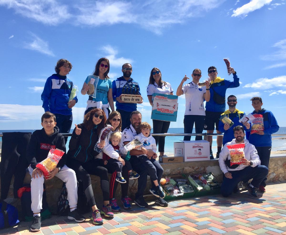 swimmers meeting point hibernis mare mil palmeras pilar de la horadad