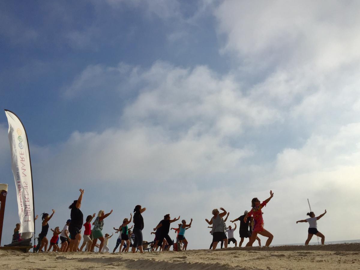 tai chi chuan hibernis mare mil palmeras pilar de la horadada playa de invierno