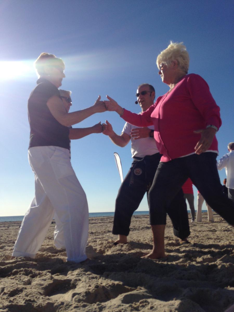 hibernis mare playa invierno pilar de la horadada mil palmeras tai chi kung