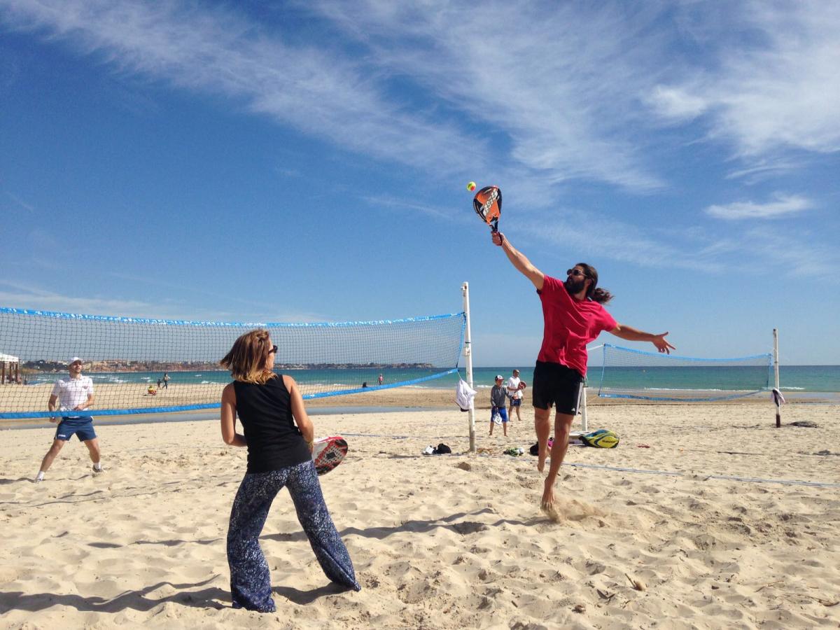 hibernis mare playa invierno pilar de la horadada mil palmeras tenis playa