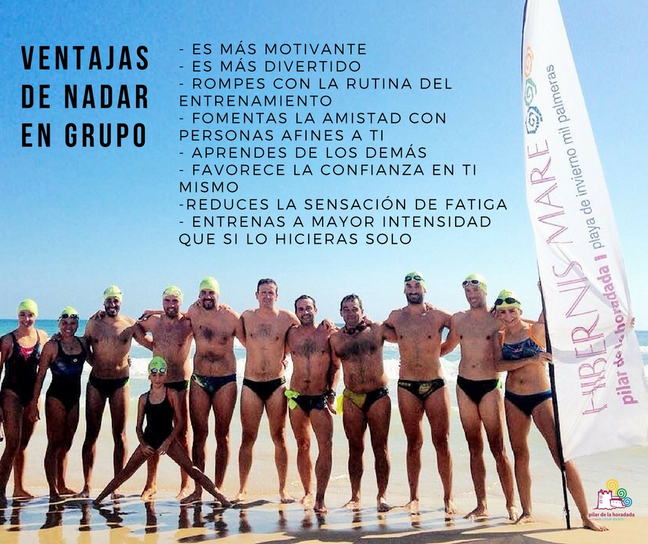 ventajas de nadar en el mar en invierno hibernis mare pilar de la horadada mil palmeras