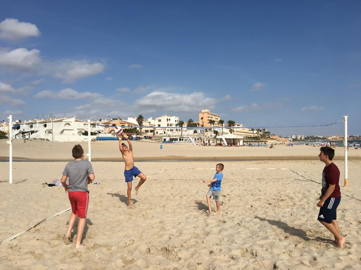 Voley Playa Hibernis Mare Mil Palmeras Pilar de la Horadada