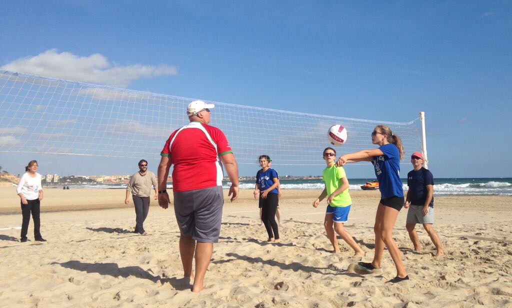 Voley Playa Hibernis Mare Mil Palmeras Pilar de la Horadada