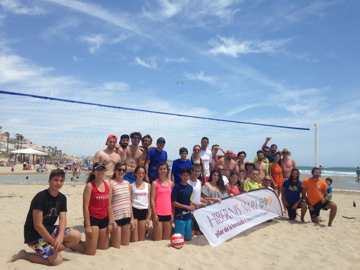 Voley Playa Hibernis Mare Mil Palmeras Pilar de la Horadada